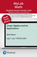 Mylab Math With Pearson Etext 24 month Combo Access Card for Linear Algebra and Its Applications