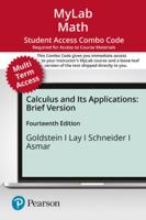 Mylab Math With Pearson Etext 24 month Combo Access Card for Calculus & Its Applications