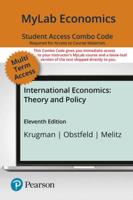 Mylab Economics With Pearson Etext Combo Access Card for International Economics