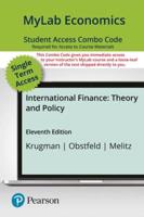 Mylab Economics With Pearson Etext -- Combo Access Card -- For International Finance