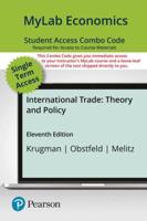 Mylab Economics With Pearson Etext -- Combo Access Card -- For International Trade