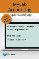 Mylab Accounting With Pearson Etext -- Access Card -- For Pearson's Federal Taxation