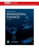 Principles of Managerial Finance