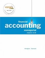 Financial & Managerial Accounting- Managerial Ch 12-25 Value Pack (Includes Myaccountinglab With E-Book Student Access & Managerial Study Guide and Study Guide CD Package)