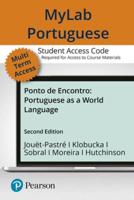 Mylab Portuguese With Pearson Etext -- Access Card -- For 2020 Release -- For Ponto De Encontro