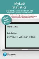 Mylab Statistics With Pearson Etext 24 month Combo Access Card for Intro Stats