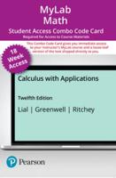 Mylab Math With Pearson Etext -- Combo Access Card -- For Calculus With Applications (18 Weeks)