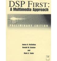 Dsp First Multimedia Approach