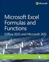 Microsoft Excel 365 Formulas and Functions