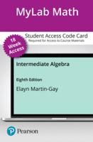 Mylab Math With Pearson Etext -- 18-Week Access Card -- For Intermediate Algebra