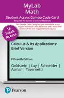 Mylab Math With Pearson Etext -- 18-Week Combo Access Card -- For Brief Calculus & Its Applications