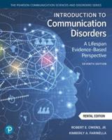 Introduction to Communication Disorders