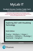 Exploring 2021 With Visualizing Technology -- MyLab IT With Pearson eText + Print Combo Access Code