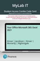 Your Office Excel 2021 -- MyLab IT With Pearson eText + Print Combo Access Code