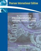 An Introduction to Programming Using Visual Basic 2008