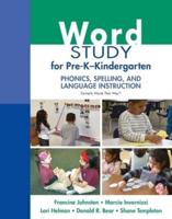 Word Study for Pre-K - Kindergarten