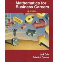 Mathematics for Business Careers