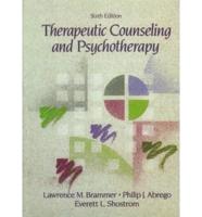 Therapeutic Counseling and Psychotherapy