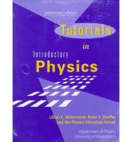 Tutorials in Introductory Physics and Homework Manual Package