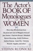 The Actor's Book of Monologues for Women from Non-Dramatic Sources
