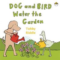 Dog and Bird Water the Garden