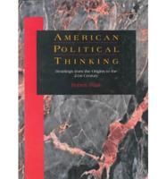 American Political Thinking
