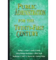 Public Administration for the Twenty-First Century