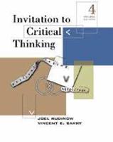 Invitation to Critical Thinking