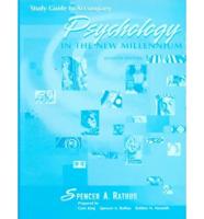 Study Guide to Accompany Psychology in the New Millennium