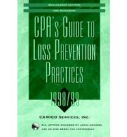 Cpa's Guide to Loss Prevention Practices 1998/99