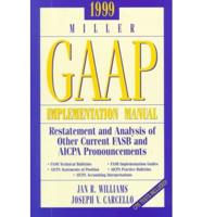 Williams Miller Gaap Implementation Manual