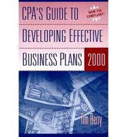 Cpa's Guide to Developing Effective Business Plans