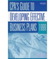 Cpa's Guide to Developing Effective Business Plans 1999