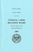 National Labor Relations Board Annual Report