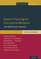 Parent Training for Disruptive Behavior Clinician Manual