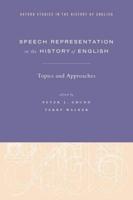 Speech Representation in the History of English