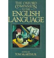 The Oxford Companion to English Language