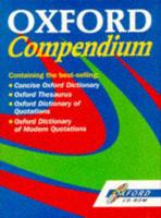 Concise Oxford Dictionary / Oxford Thesaurus / Oxford Dictionary of Quotations and Modern Quotations. CD-Rom for Windows Pcs