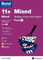 Bond 11+. Pack 1 Mixed - Multiple Choice Test Papers