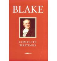 Complete Writings [Of] Blake