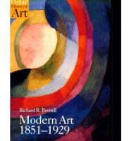 Modern Art, 1851-1929
