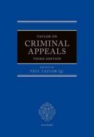 Taylor on Criminal Appeals