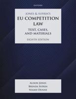 Jones and Sufrin's EU Competition Law