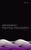 Oxford Studies in Political Philosophy. Volume 8