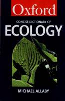 The Concise Oxford Dictionary of Ecology
