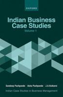 Indian Business Case Studies. Volume I