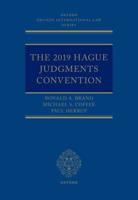 The 2019 Hague Judgments Convention
