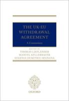 The UK-EU Withdrawal Agreement