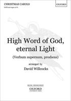 High Word of God, Eternal Light (Verbum Supernum, Prodiens)
