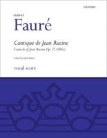 Cantique De Jean Racine